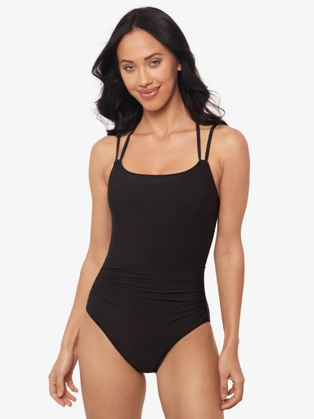 Magicsuit Sigourney One Piece Swimsuit Black Size 16 NWOT